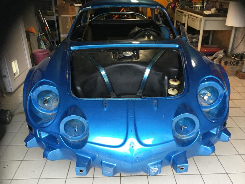 Illustration for article titled My father's A110 is going to get a full repaint...